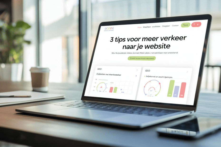 3 gouden tips voor meer verkeer naar je website